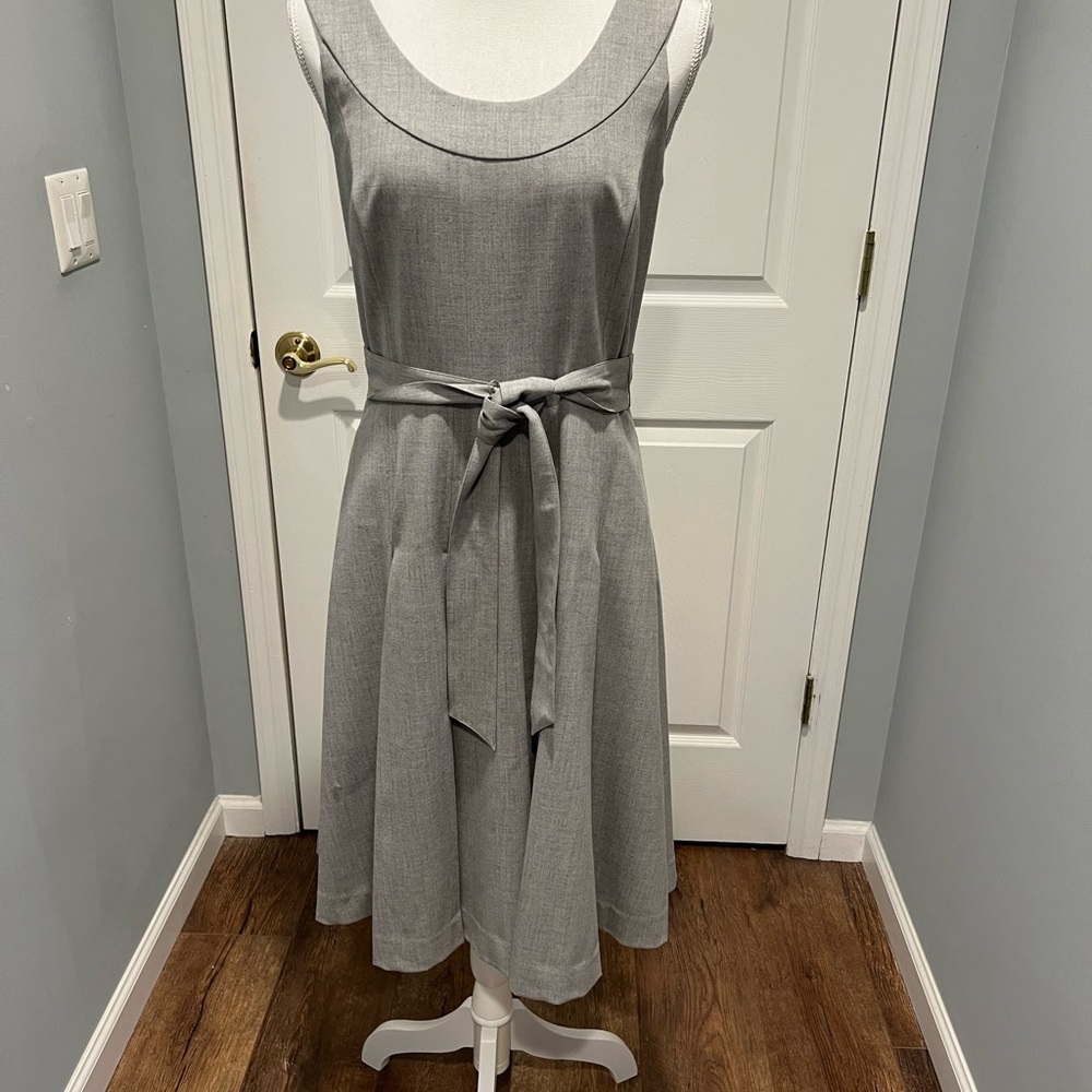 Calvin Klein Gray Midi Dress